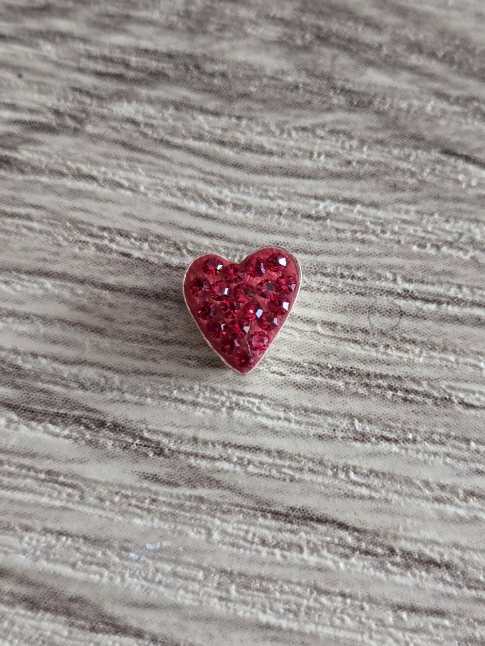 🦉Sparkle Heart Charm